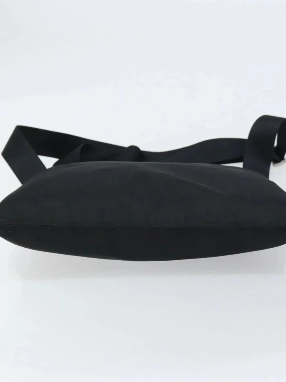 PRADA Shoulder Bag Nylon Black Silver Auth 160714 - Picture 6 of 16